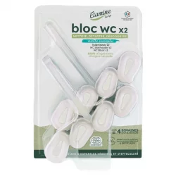 Ökologischer WC Stein Minze & Eukalyptus - 2 Stück - Etamine du Lys