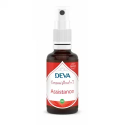 Composé floral en spray BIO N°1 Assistance - 30ml - Deva