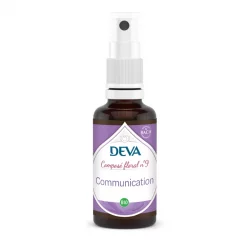 Composé floral en spray BIO N°9 Communication - 30ml - Deva