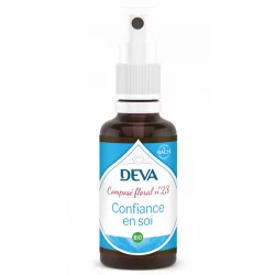 Blumenspray N°23 Selbstvertrauen BIO - 30ml - Deva