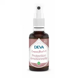 Composé floral en spray BIO N°4 Protection émotionnelle - 30ml - Deva