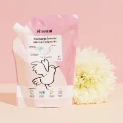 Recharge lessive liquide fleur de bambou - 500ml - Pimpant