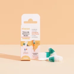 3 Austauschbare Bürstenköpfe Soft - Pimpant