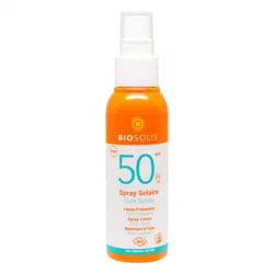 Spray solaire corps BIO IP 50 karanja - 100ml - Biosolis