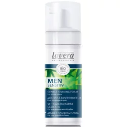 Milder BIO-Rasierschaum Bambus & Aloe Vera für Männer - 150ml - Lavera