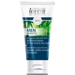 Beruhigender BIO-After Shave Balsam Bambus & Aloe Vera für Männer - 50ml - Lavera Men Sensitiv