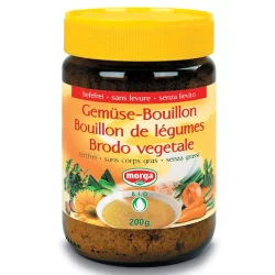 BIO-Gemüse-Bouillon hefefrei & fettfrei - 200g - Morga