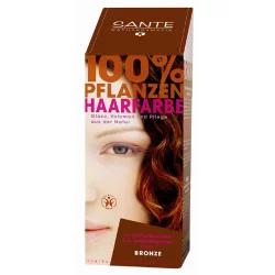 Poudre colorante végétale BIO châtain - 100g - Sante