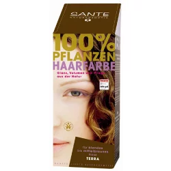 BIO-Pflanzen-Haarfarbe Pulver Terra - 100g - Sante