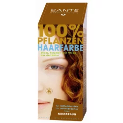 Poudre colorante végétale BIO noisette - 100g - Sante