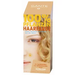 BIO-Pflanzen-Haarfarbe Pulver Rotblond - 100g - Sante