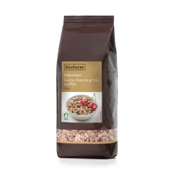 Grains d'avoine grillés & soufflés BIO - 100g - Biofarm