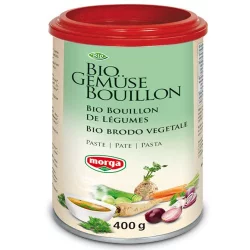 Bouillon de légumes en pâte BIO - 400g - Morga