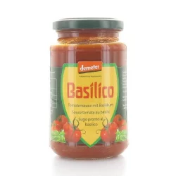 BIO-Tomatensauce mit Basilikum - 340g - Vanadis