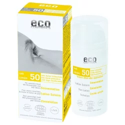Lotion solaire visage & corps BIO IP 50 grenade & baies de goji - 100ml - Eco Cosmetics