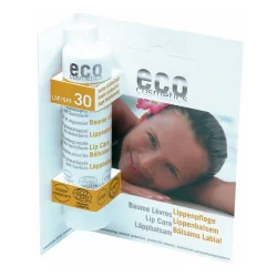 Baume à lèvres solaire BIO ﻿IP 30 grenade - 4g - Eco Cosmetics