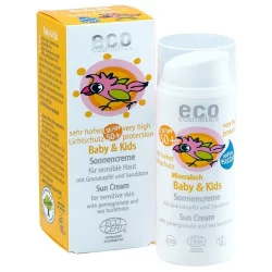 Baby & Kinder BIO-Sonnencreme LSF 50 Sanddorn - 50ml - Eco Cosmetics