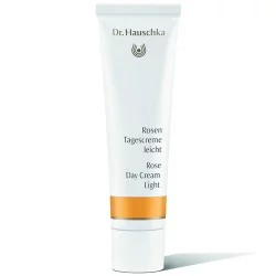 Crème de jour légère à la rose BIO ﻿- 30ml - Dr. Hauschka