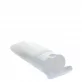 Tube ovale en plastique blanc 75ml avec bouchon à clip - Aromadis