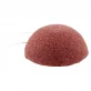 Éponge Konjac naturelle argile rouge - 1 pièce - Rosenrot
