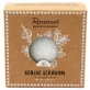 Éponge Konjac naturelle argile blanche - 1 pièce - Rosenrot