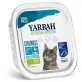 Bouchées poisson en sauce avec spiruline pour chat BIO - 100g - Yarrah