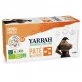 Multi Pack pâtés pour chien dinde, poulet & bœuf BIO - 6x150g - Yarrah