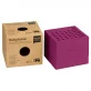 Porte-savon en caoutchouc naturel violet - Fair Squared