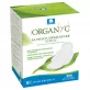 Serviettes hygiéniques regular & ailettes BIO flux léger-moyen 10 pcs Organyc﻿