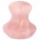 Gua Sha Massagepilz Rosenquarz - Yù Beauty