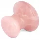 Champignon de massage Gua Sha quartz rose - Yù Beauty