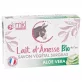 Savon surgras lait d'ânesse BIO aloe vera - 100g - MKL Green Nature