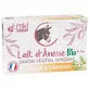 Savon surgras lait d'ânesse BIO fleur d'oranger - 100g - MKL Green Nature