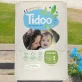 Couches jetables écologiques Taille 2 S 3-6 kg - 58 pièces - Tidoo