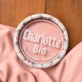 Fard à paupières irisé BIO light rosy - 4g - Charlotte Bio