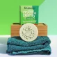 Festes Shampoo für fettendes Haar Spirulina & grüne Tonerde - 70ml - Lamazuna