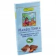 Chocolat au lait fourré à la crème d'amande et tonka BIO - 100g - Rapunzel