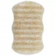 Éponge Konjac corps naturelle coques de noix - Natur'Mel