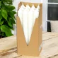 Stabkerzen Weiss aus BIO-Stearin 22 x 210 mm - 12 Stück - Eubiona