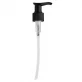 Pumpe zu 200ml RPET-Kunststoff-Flasche braun - Farfalla