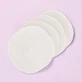 Éco-lingettes démaquillantes lavables en coton BIO - 4 pcs - Couleur Caramel