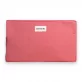 Trousse de maquillage grand format en coton rose Charlotte Bio