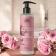 Feuchtigkeitsspendende Körperlotion Rose BIO - 245ml - Urtekram