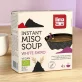 Soupe traditionnelle japonnaise au miso blanc BIO - 4x16,5g - Lima