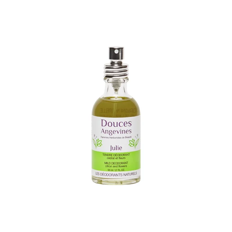 Tendre déodorant spray BIO rose & sauge - 50ml - Douces Angevines