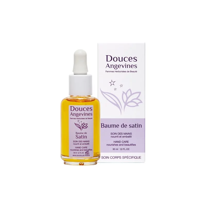 Soin des mains BIO carotte & lavande - Baume de satin - 30ml - Douces Angevines Soin des mains BIO carotte & lavande - Baume de satin - 30ml - Douces Angevines