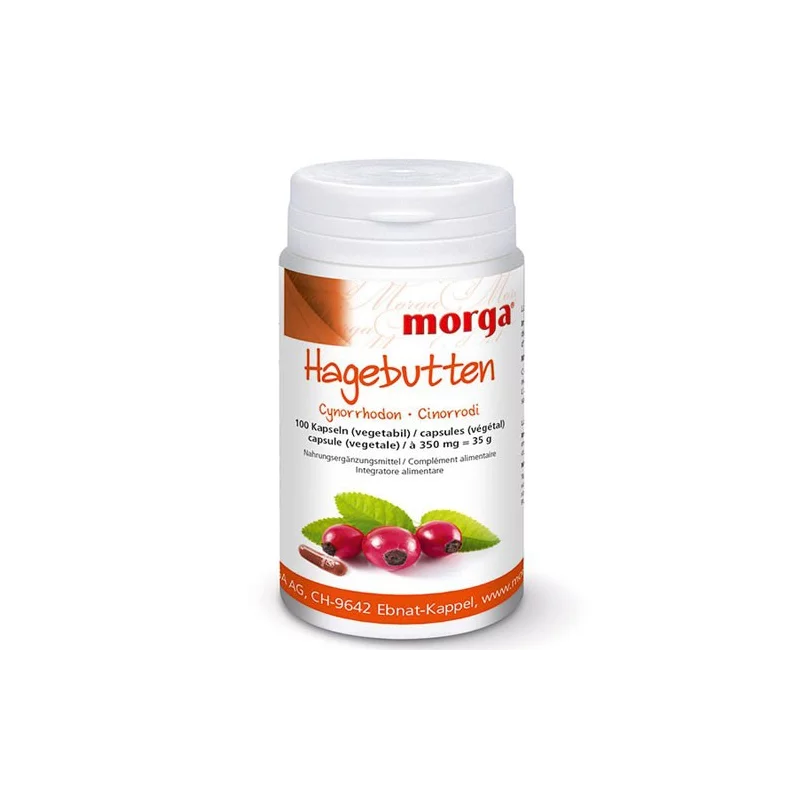 Cynorrhodon - 100 capsules - 350mg - Morga Cynorrhodon - 100 capsules - 350mg - Morga