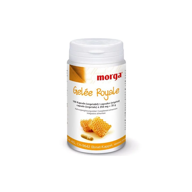 Gelée royale - 100 capsules - 350mg - Morga