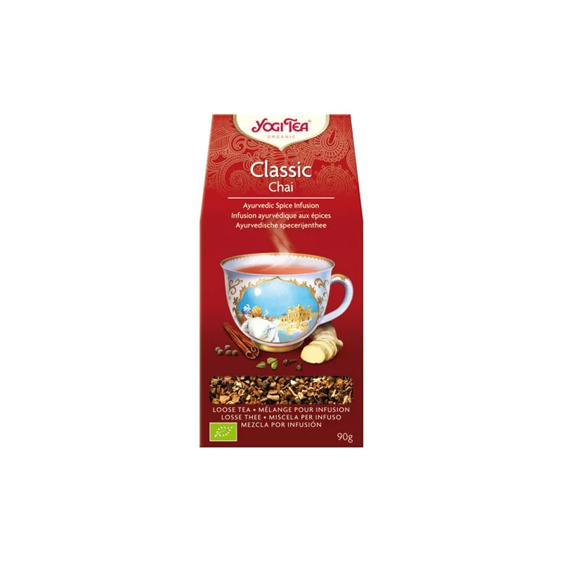 Infusion cannelle, gingembre & cardamome BIO - Classic Chai - Yogi Tea