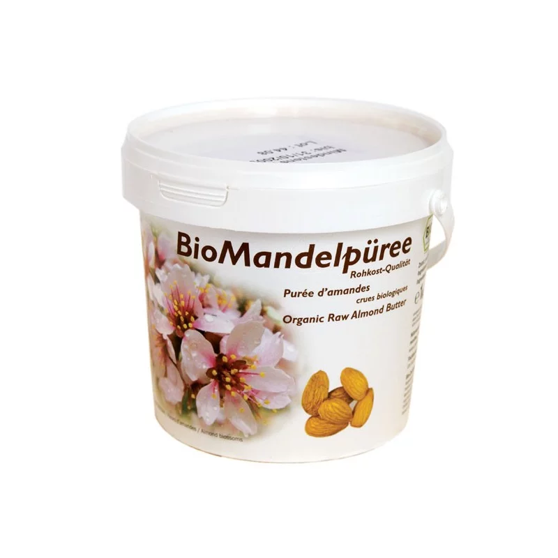 Purée d'amandes crues BIO - 1kg - Soyana Purée d'amandes crues BIO - 1kg - Soyana